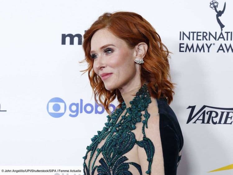 Audrey Fleurot chic et glamour dans une robe sculpturale sur le tapis rouge des International Emmy Awards 2024