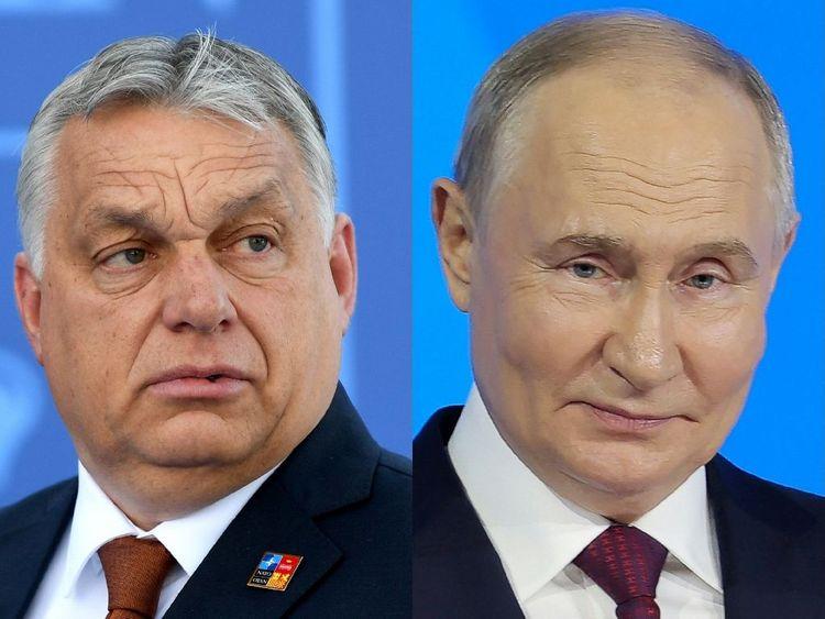 Ukraine : Poutine campe sur ses exigences devant Orban à Moscou, sous les huées de l'UE