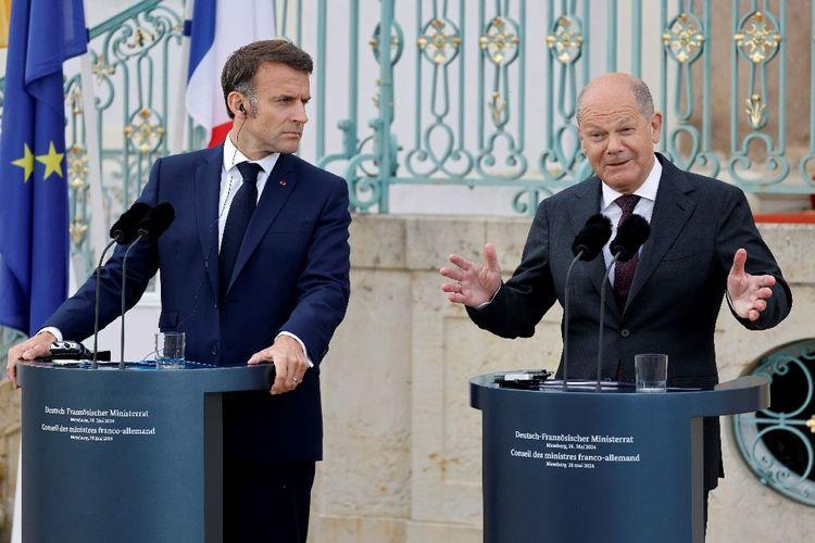 Macron et Scholz accordent leurs violons sauf sur les missiles livrés à l'Ukraine