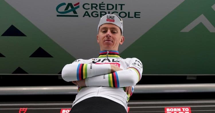 C’est fini pour Tadej Pogacar