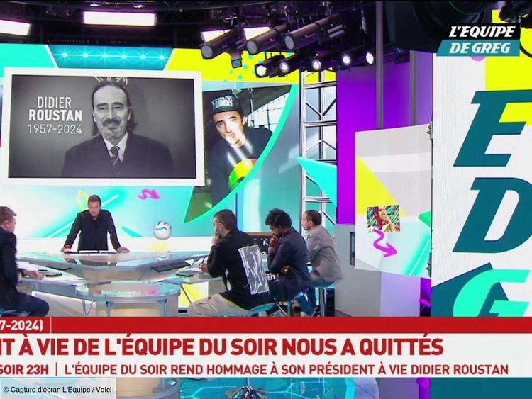 Mort de Didier Roustan : les larmes Bertrand Latour au moment de rendre hommage au journaliste décédé (ZAPTV)