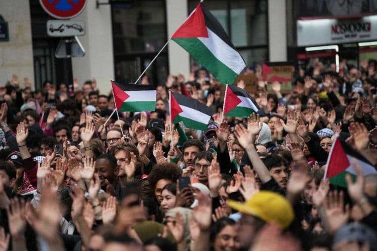 Nouvelle manifestation à Paris contre la guerre à Gaza