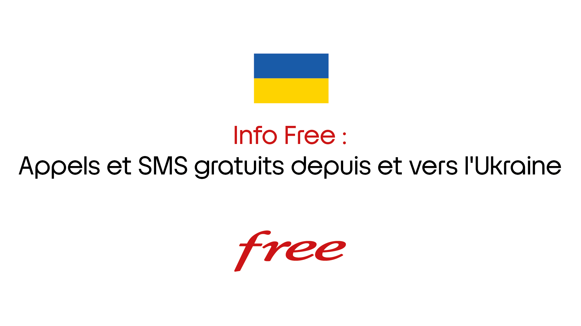 Abonnés Freebox et Mobile : les appels et SMS gratuits depuis et vers l’Ukraine