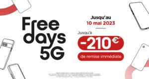 Free Days 5G : profitez d’une remise de 210€ pour l’achat d’un Samsung Galaxy Z Flip 4 !