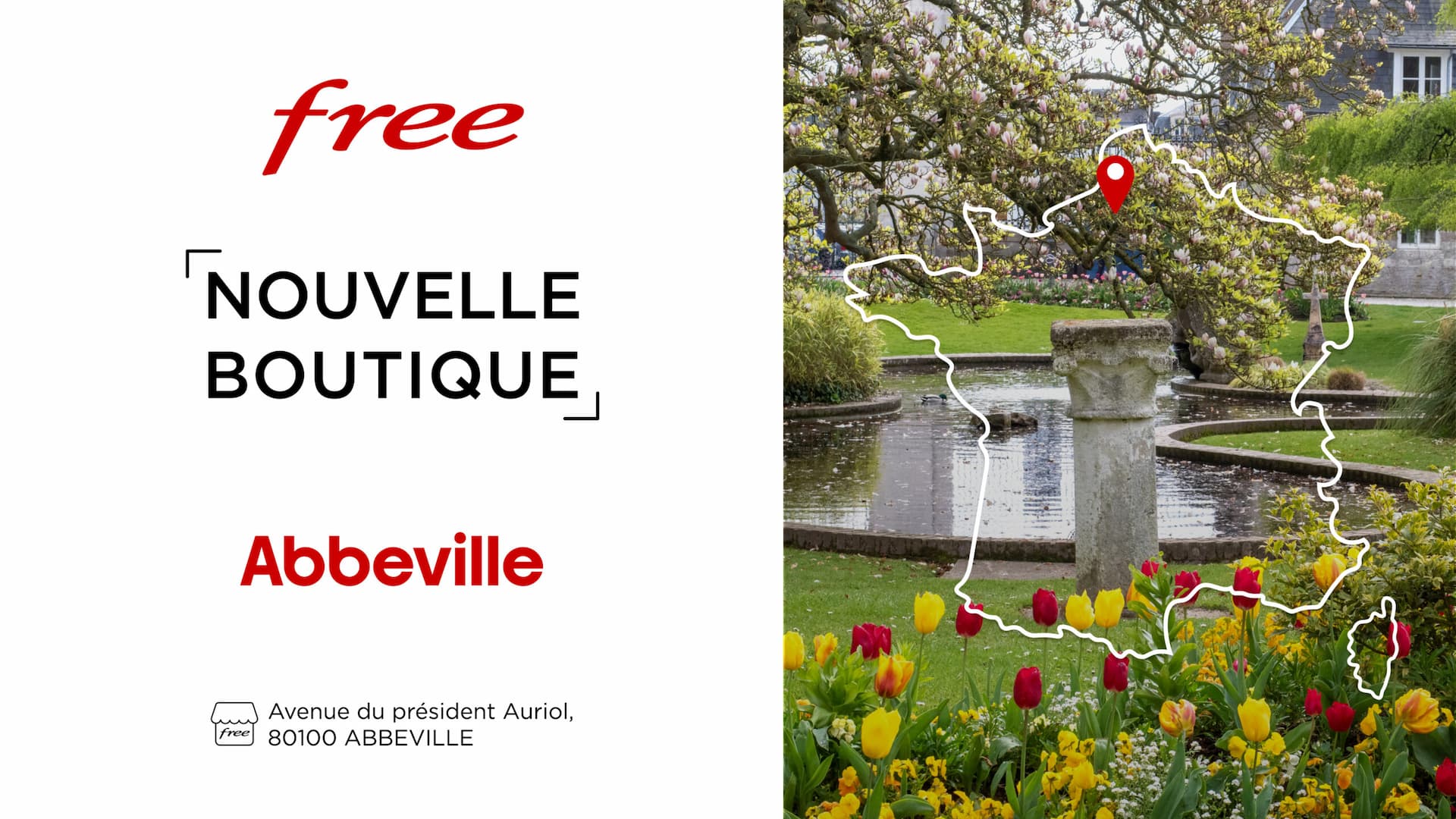Découvrez la nouvelle boutique Free qui a ouvert ses portes à Abbeville