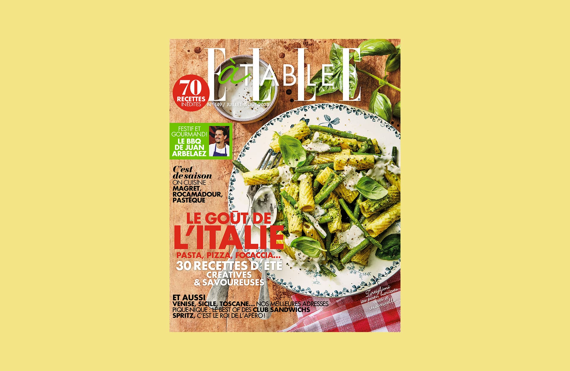 Savourez l’Italie avec le nouveau ELLE à Table