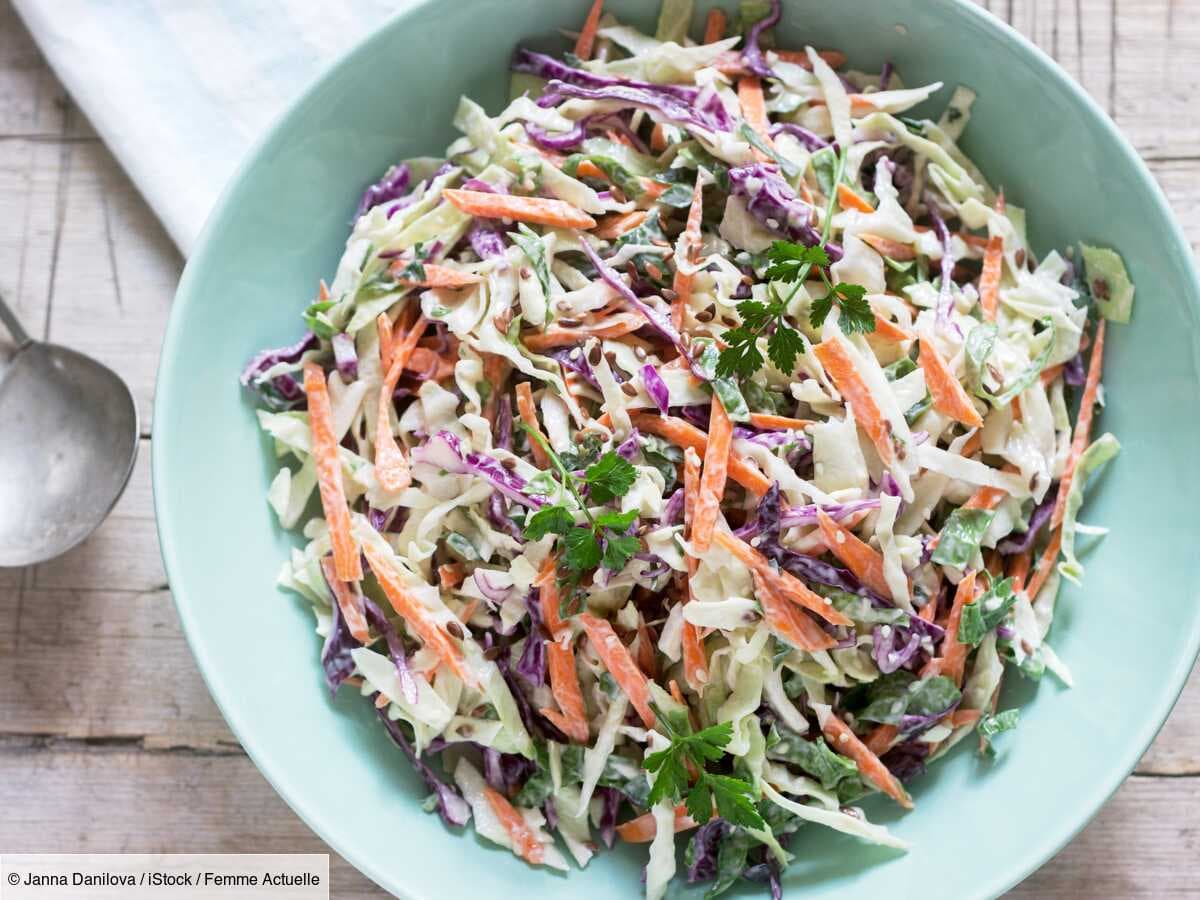 Coleslaw : la recette super facile de Julie Andrieu