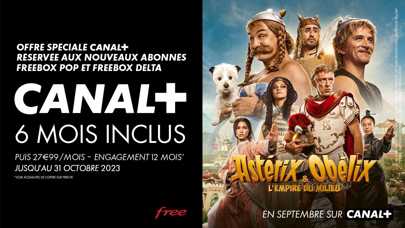 Abonnés Freebox Pop et Delta : c’est re-party ! Offre CANAL+ exceptionnelle pour la rentrée