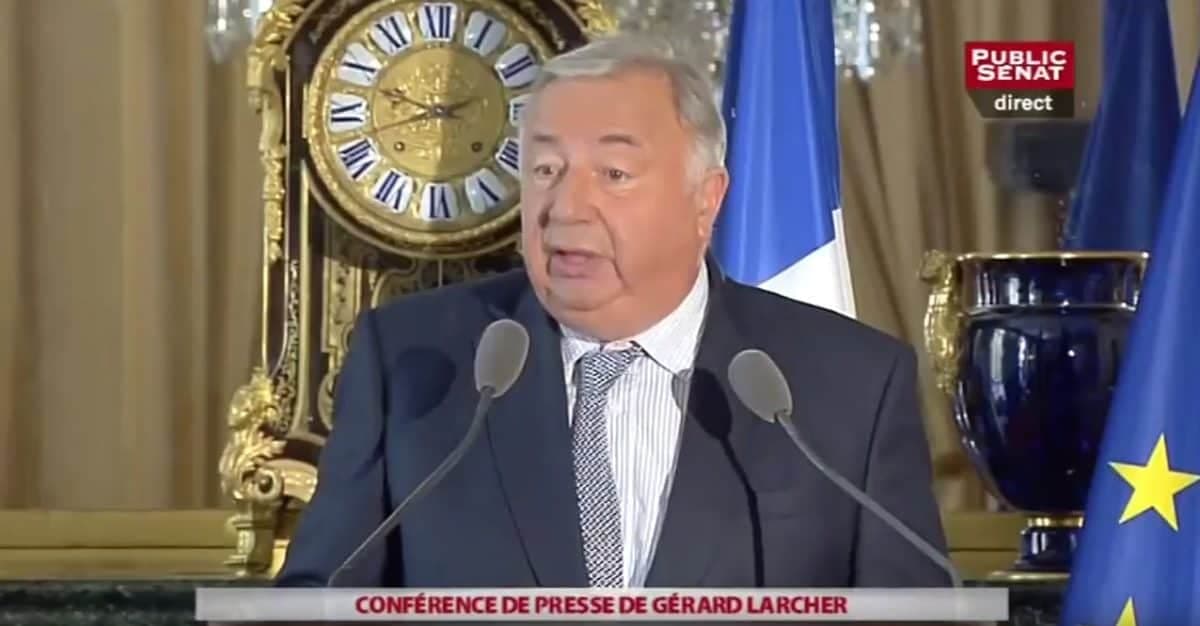 Affaire Ruth Elkrief : Gérard Larcher à Mélenchon : “Ferme ta gueule !”