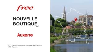 La boutique Free Auxerre ouvre ses portes pile à temps pour les fêtes !