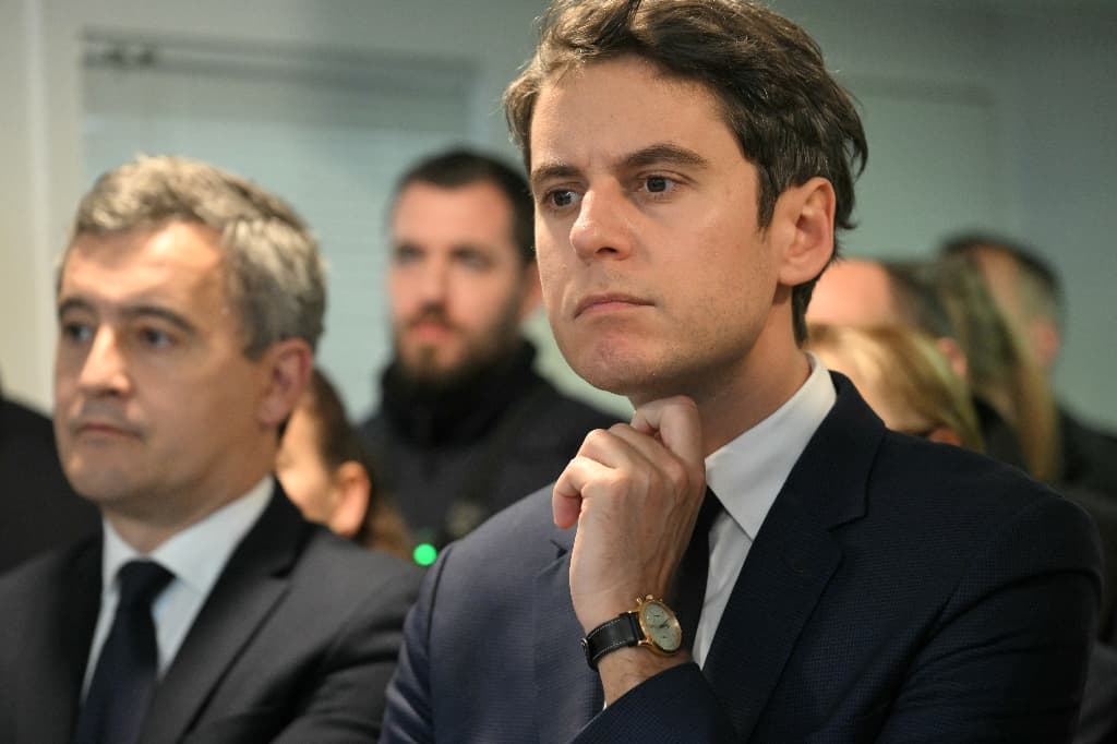 Ordre et autorité : Attal affiche sa bonne entente avec Darmanin