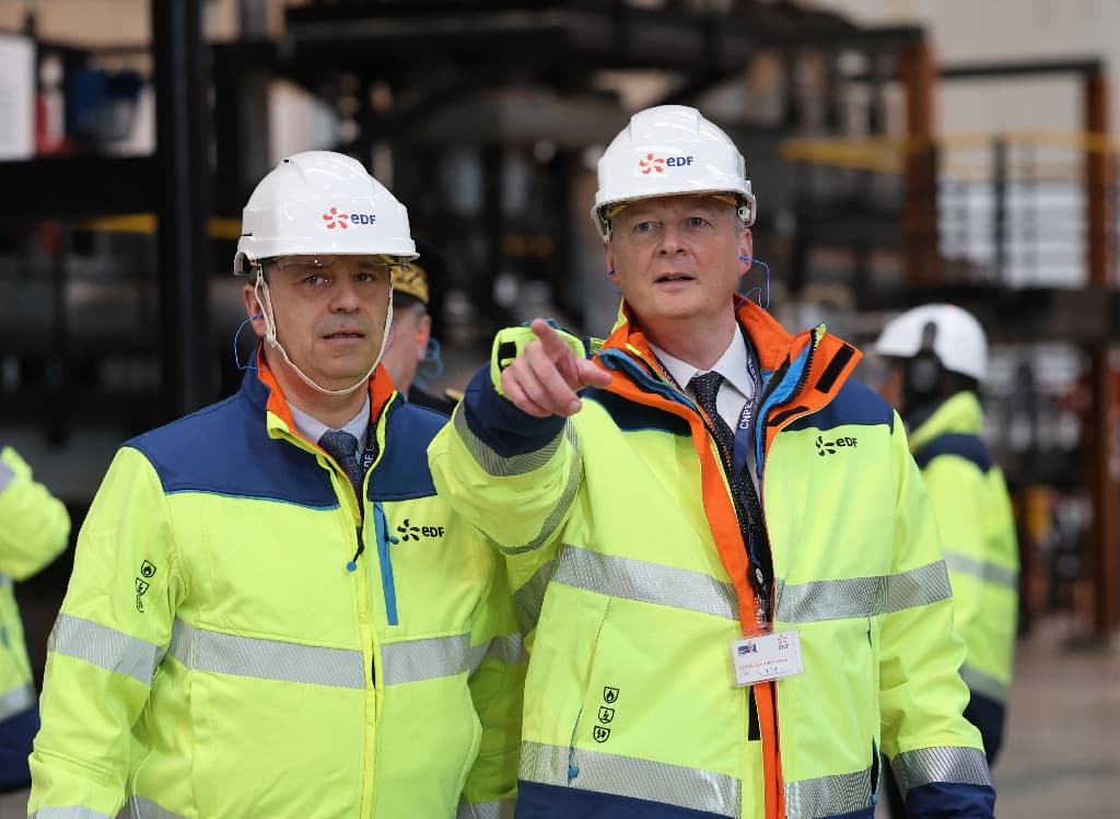 « Bien entendu que je crois aux énergies renouvelables », dit Bruno Le Maire