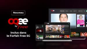 Nouveau dans votre Forfait 5G Free, profitez de la TV en direct et en replay avec l’appli OQEE by Free !