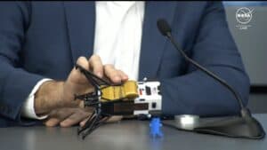 La sonde lunaire d’une entreprise américaine a probablement atterri sur le côté