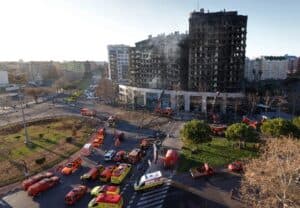 « On a tout perdu »: à Valence, le désespoir des rescapés de l’incendie