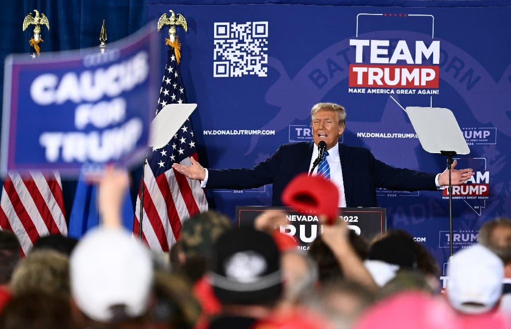 Au Nevada, Trump assuré d’accroître son avantage pour se présenter à la Maison Blanche