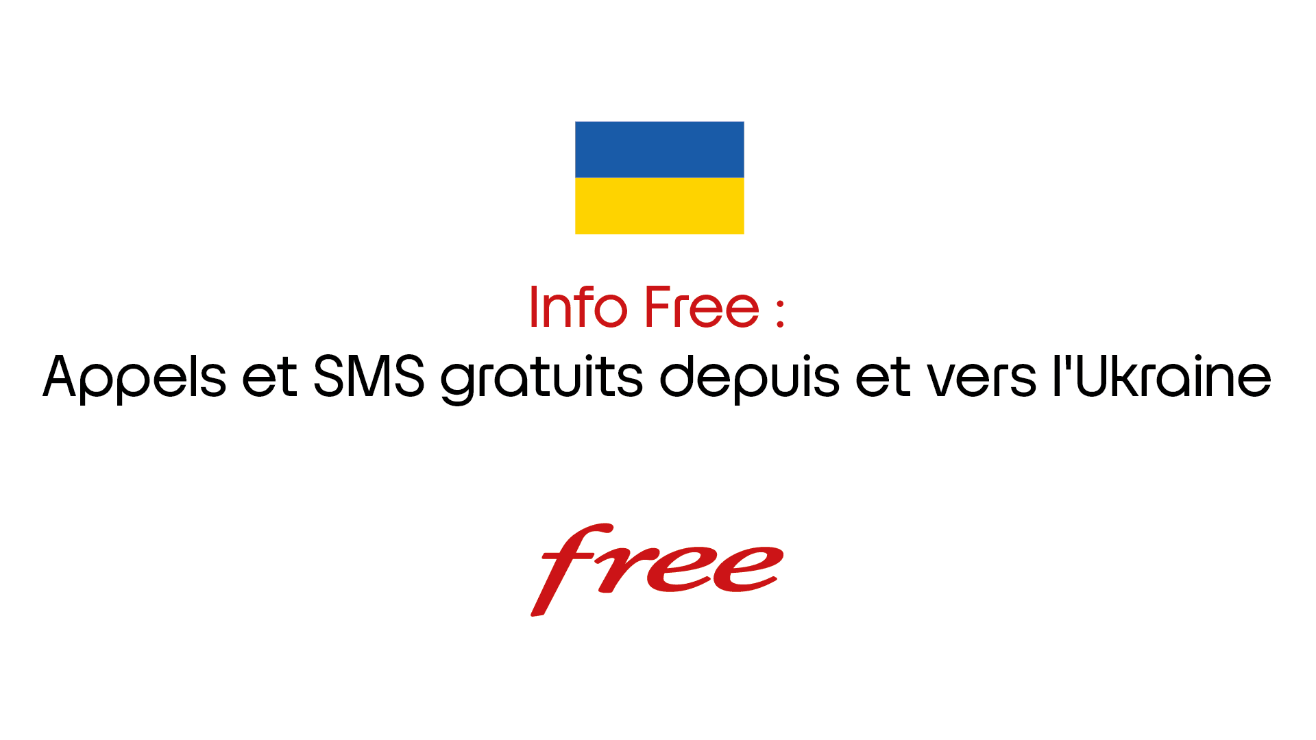 Abonnés Freebox et Mobile : les appels et SMS gratuits depuis et vers l’Ukraine