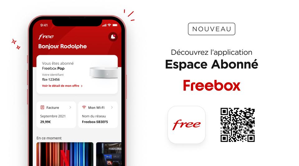 Découvrez la nouvelle application Espace Abonné pour Freebox
