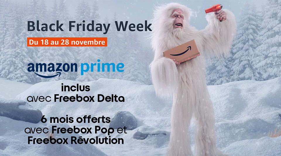 Jusqu’au 28/11 profitez de Black Friday avec Amazon Prime