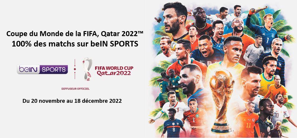 Coupe du Monde de la FIFA, Qatar 2022™ : suivez tous les matchs en 4K avec beIN SPORTS