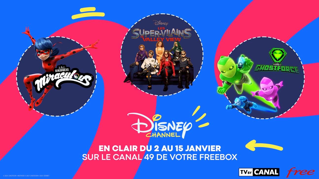 Freebox TV : profitez de Disney Channel en clair jusqu’au 15 janvier