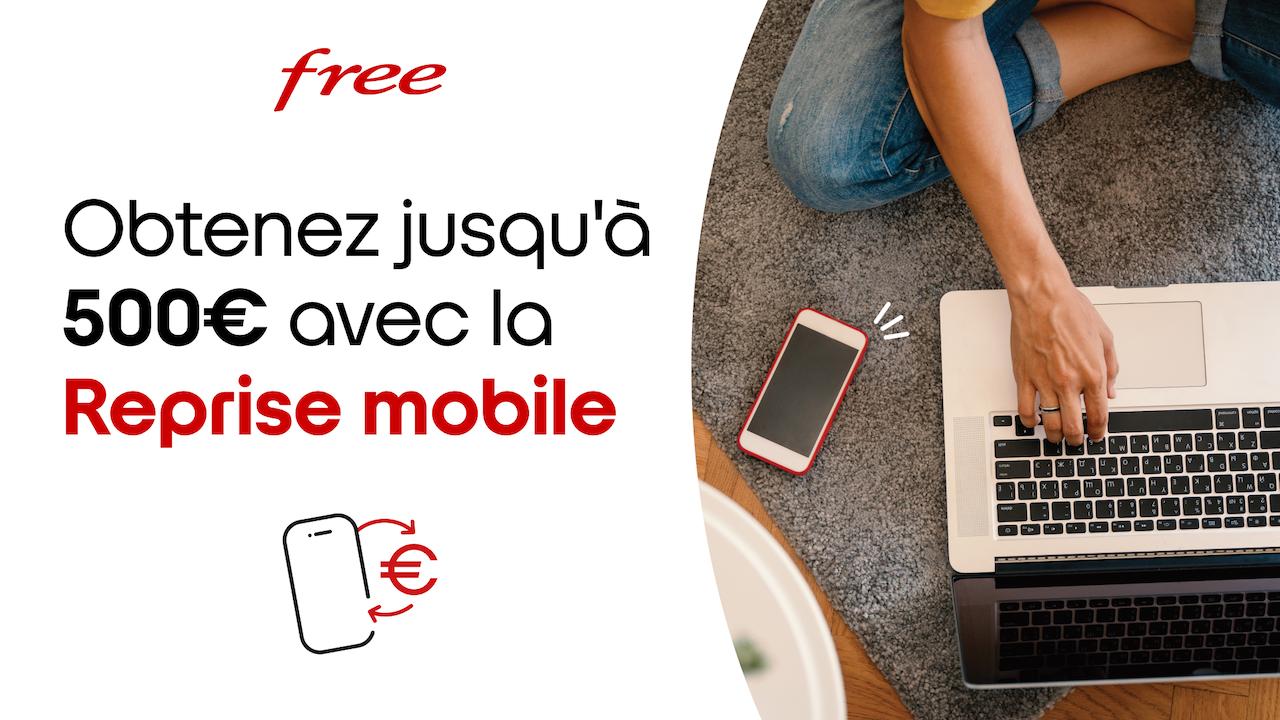 Free lance son offre Reprise mobile en partenariat avec Recommerce
