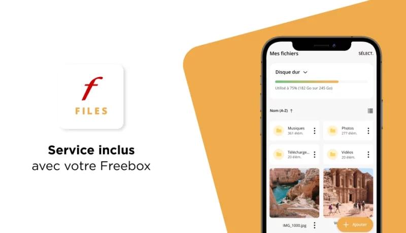 Profitez pleinement du stockage de votre Freebox avec l’application Freebox Files