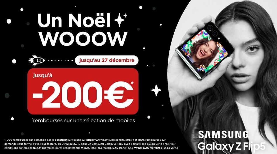 Un Noël WOOOW avec Free mobile: les offres exceptionnelles à ne pas manquer