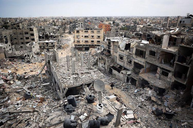 Des destructions "sans précédent", selon l'ONU, à Gaza, où une trêve se fait attendre