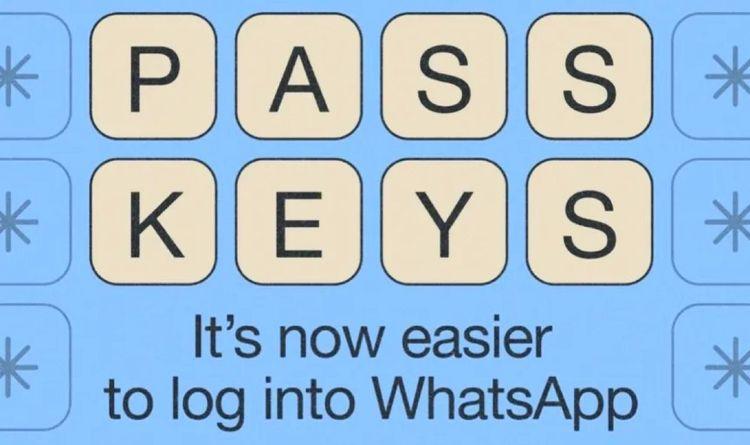 WhatsApp active la prise en charge des passkeys sur iOS