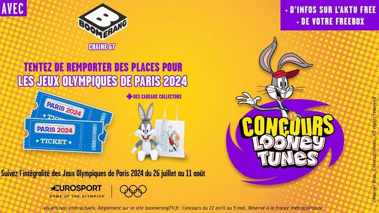 A l’occasion des Jeux Olympiques de Paris 2024, Boomerang organise un grand concours