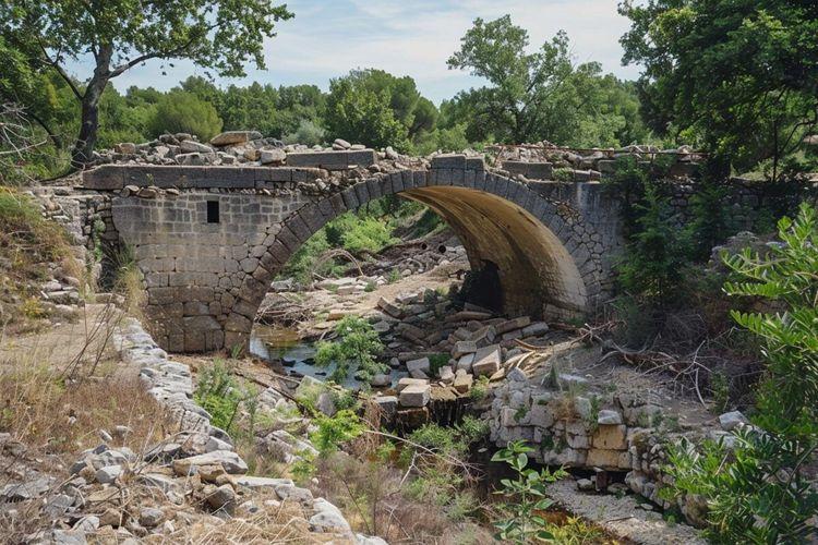 Gard : Pont effondré suite au passage d’un camion à Chamborigaud