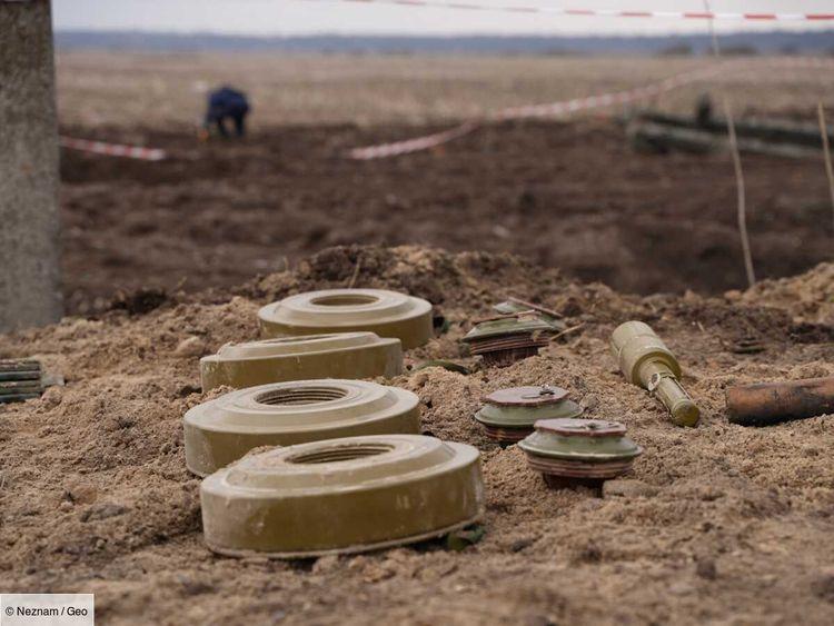 Ukraine : un village libéré des Russes mais ... prisonnier des mines